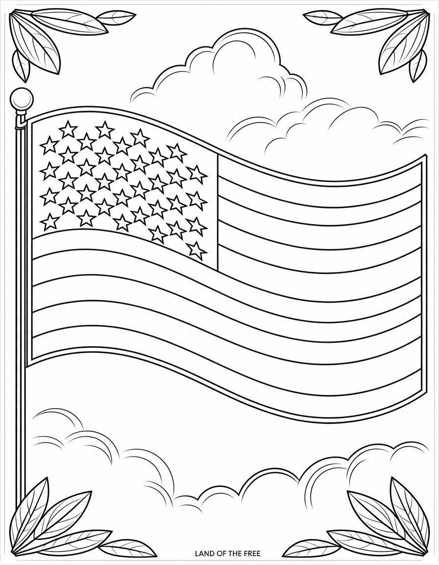 traceable american flag
