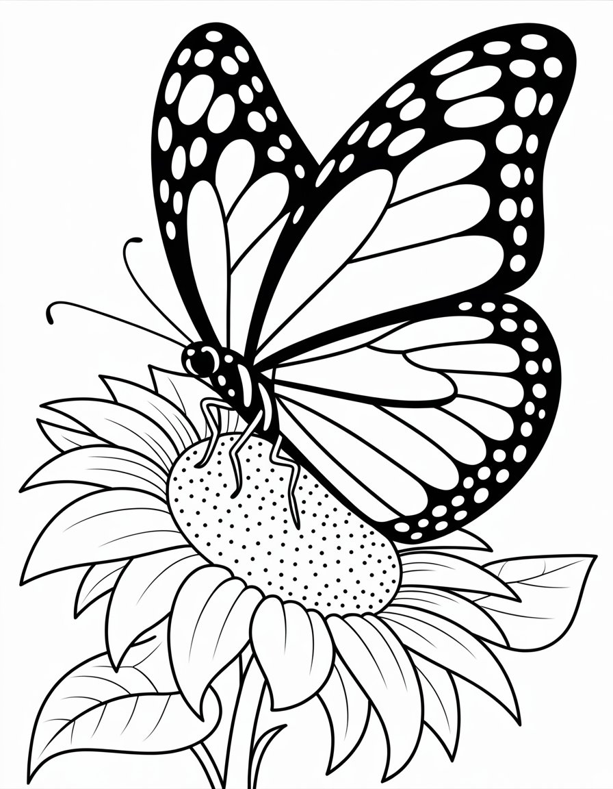 Butterfly Coloring Pages