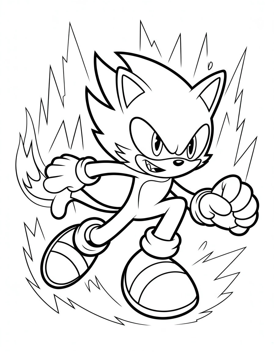 blaze the cat coloring page