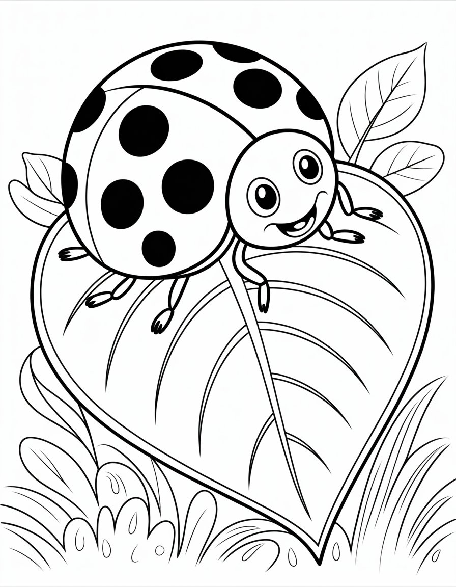 insect coloring page