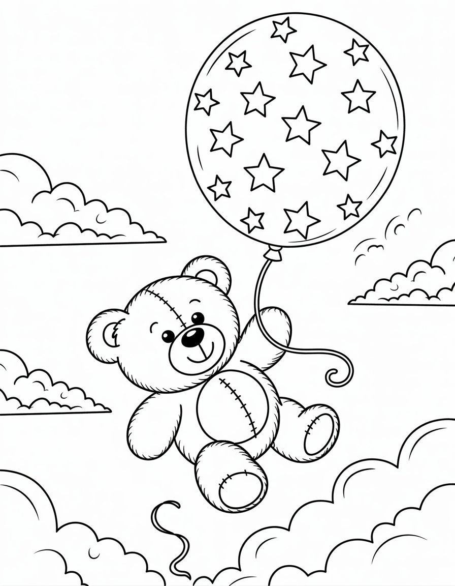 Balloon Adventure Bear