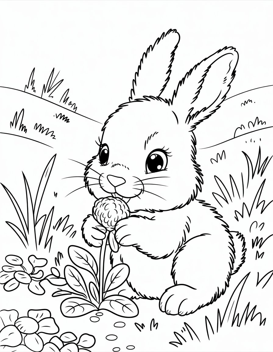 Bunny in the Meadow