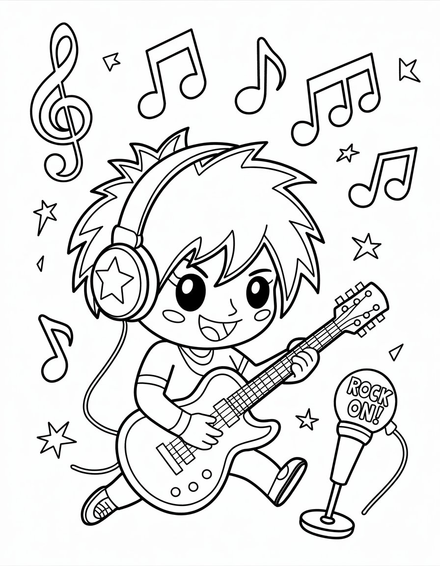 Chibi Rock Star