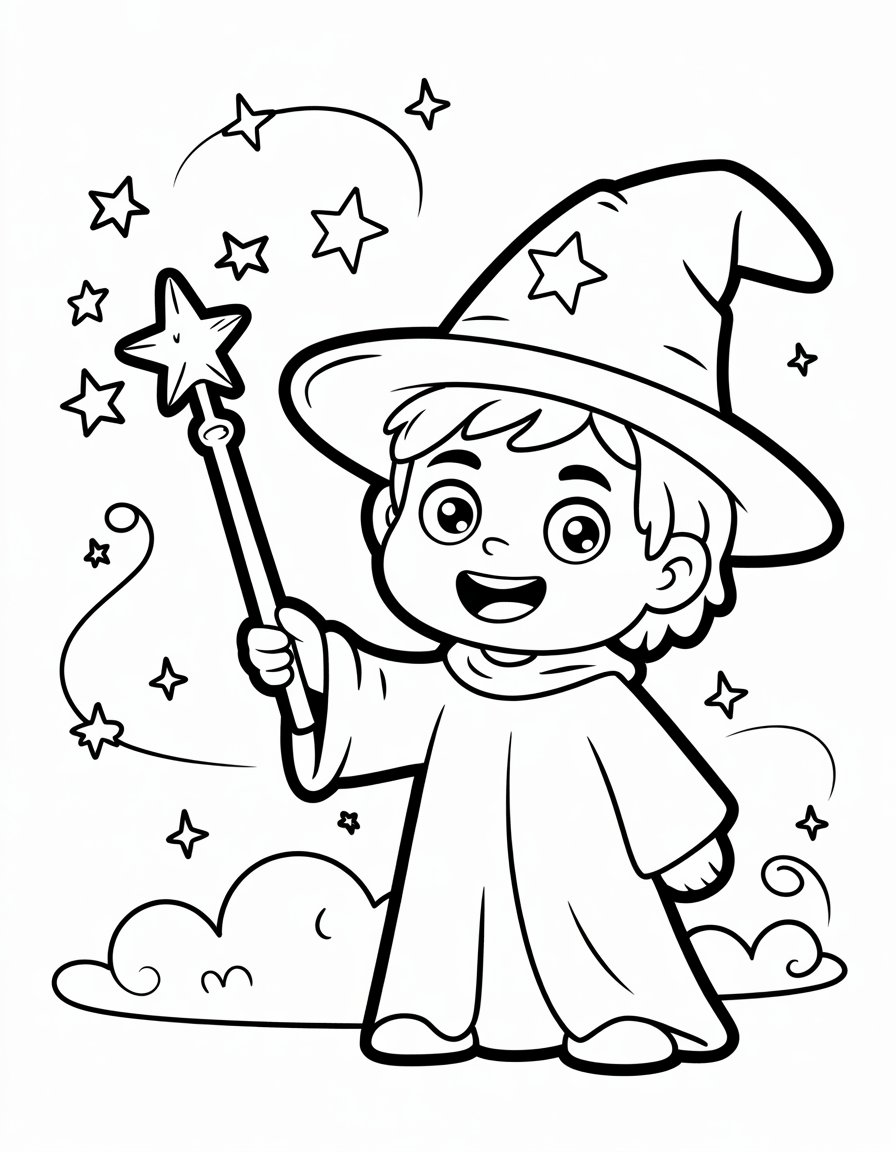 Chibi Wizard Apprentice