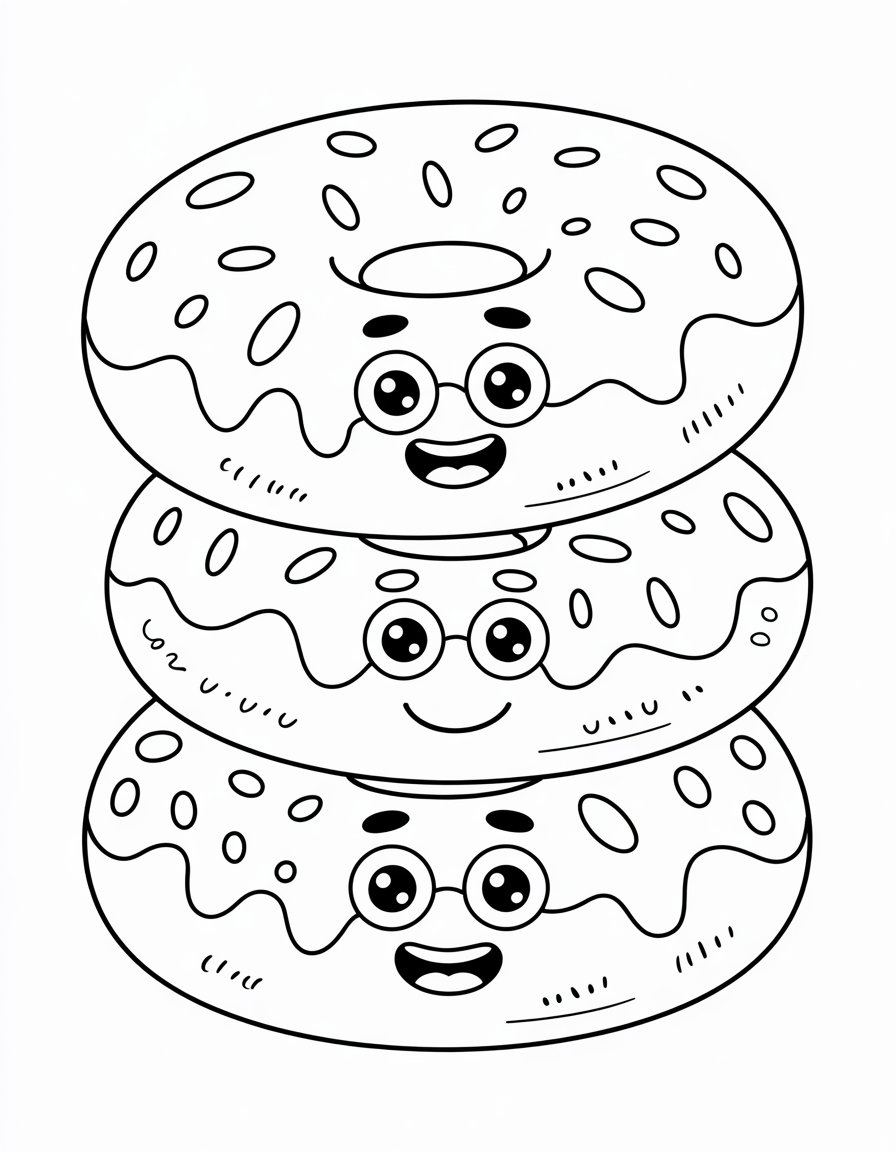 Doughnut Delights Stack