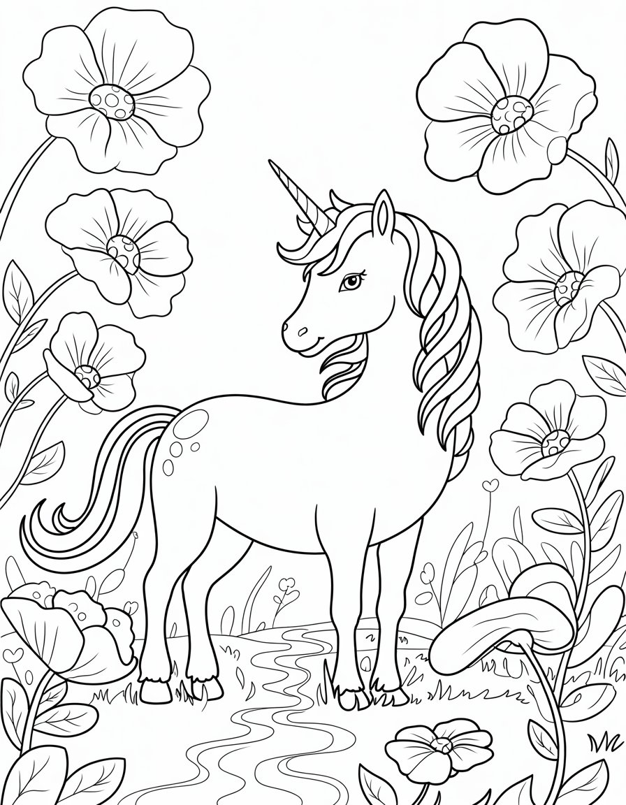 Magical Flower Garden