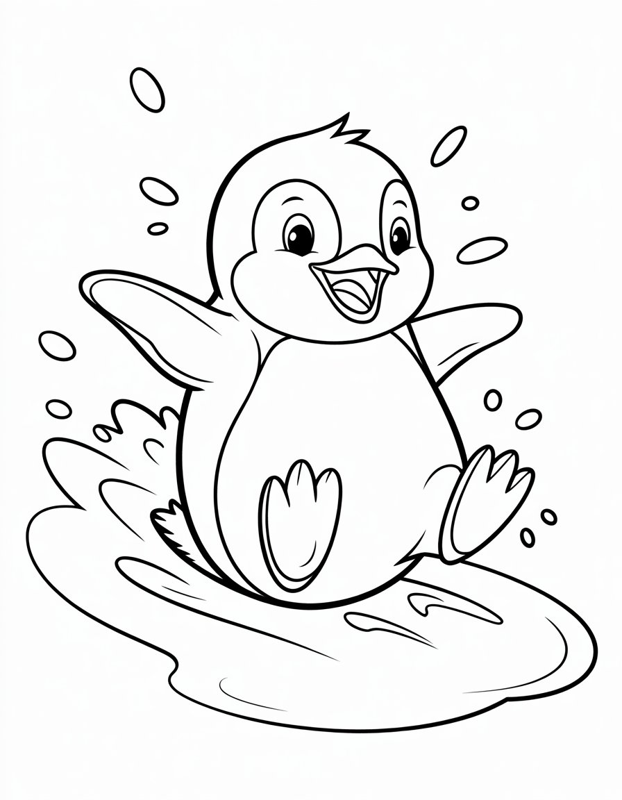 Penguin's Happy Slide