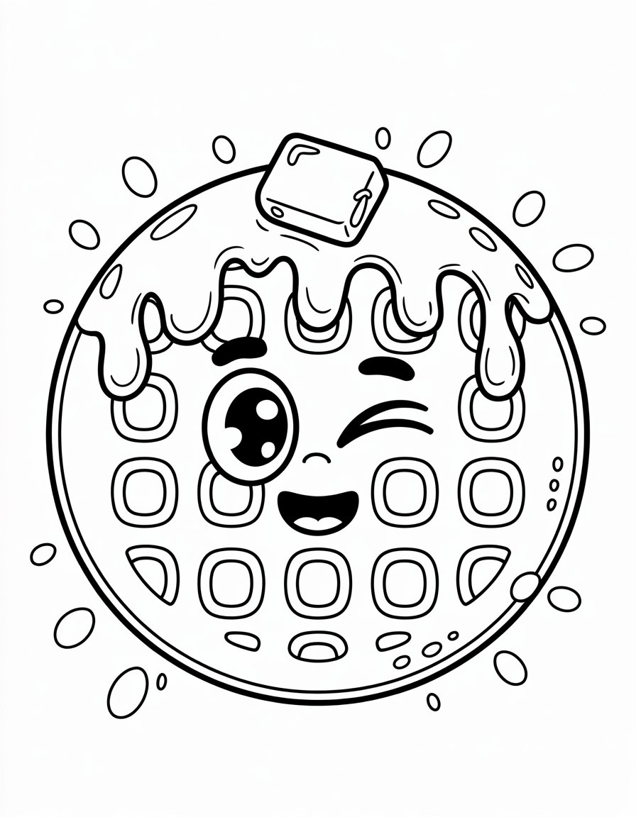 Winking Waffle Wonder