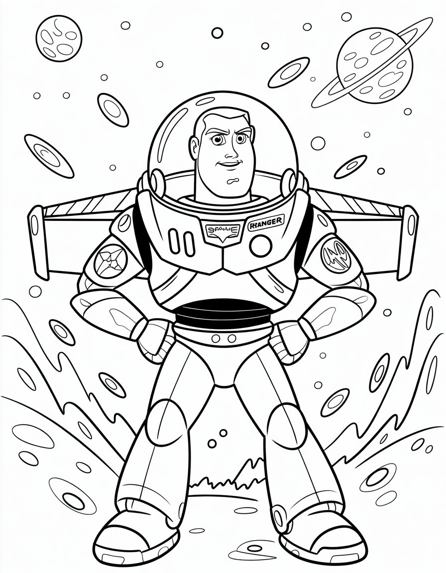 Buzz Lightyear Ready for Action