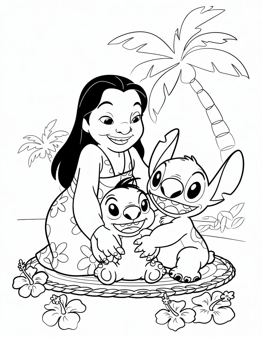 Happy Ohana Portrait