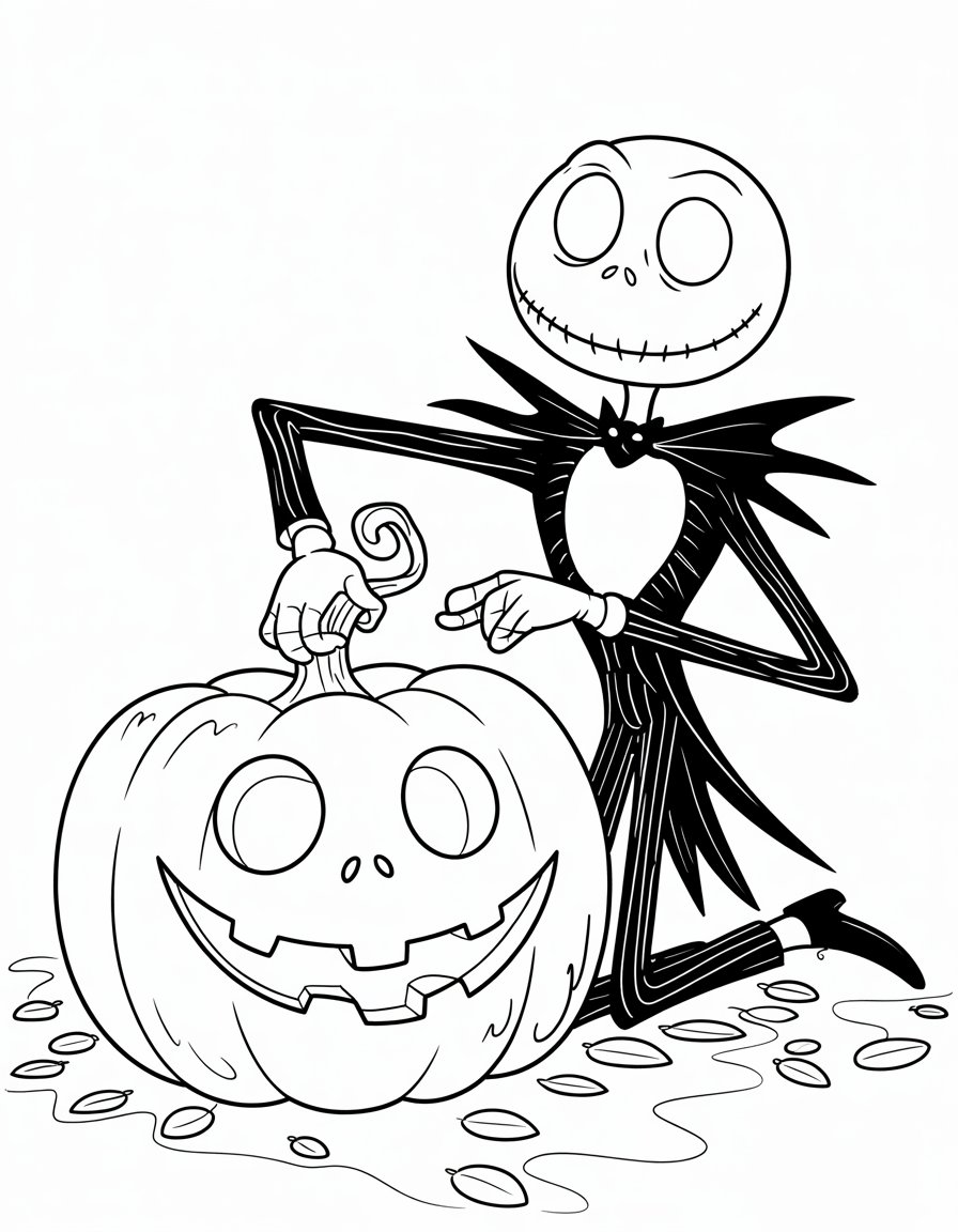 Jack Skellington's Pumpkin King Pose