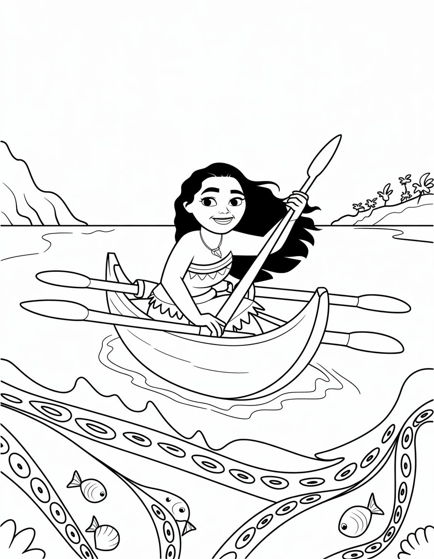 Moana's Ocean Voyage