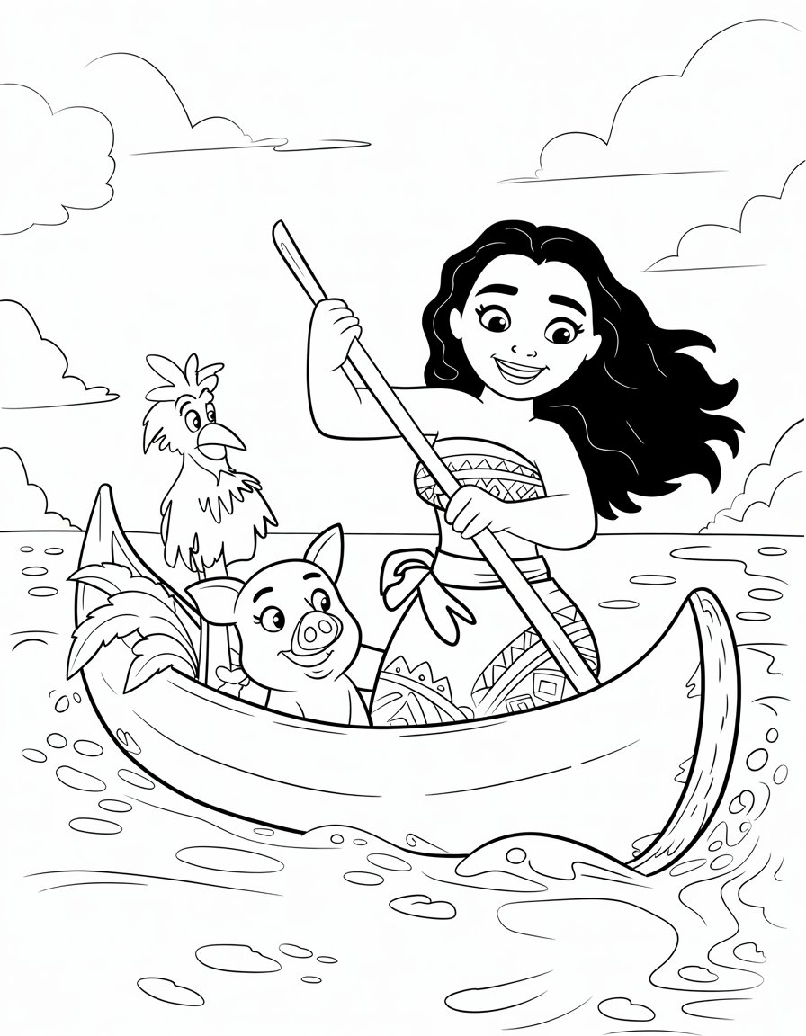 Moana's Voyage Adventure