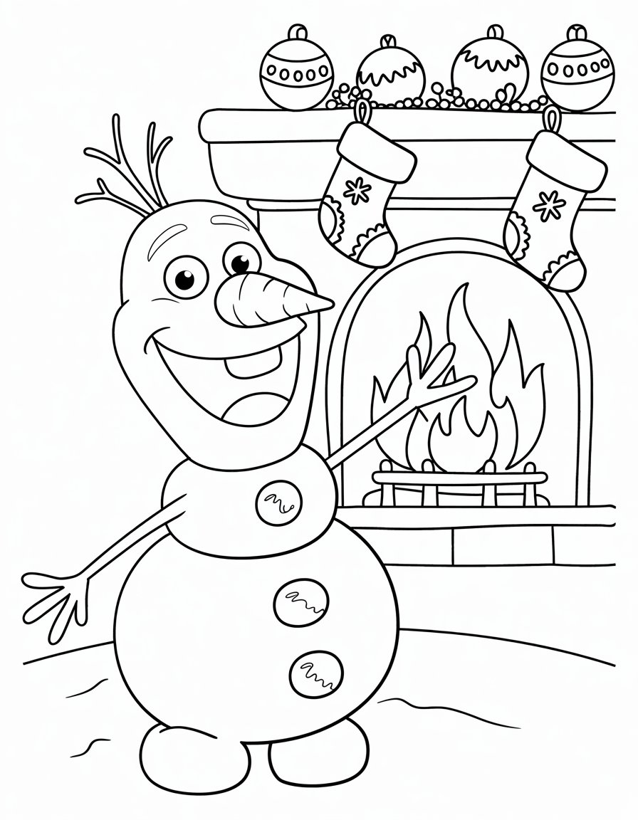 Olaf's Cozy Christmas