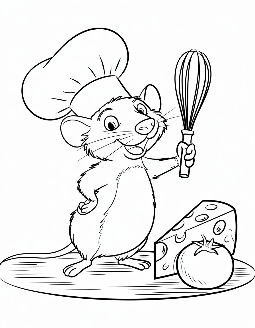 Remy the Chef Cooking