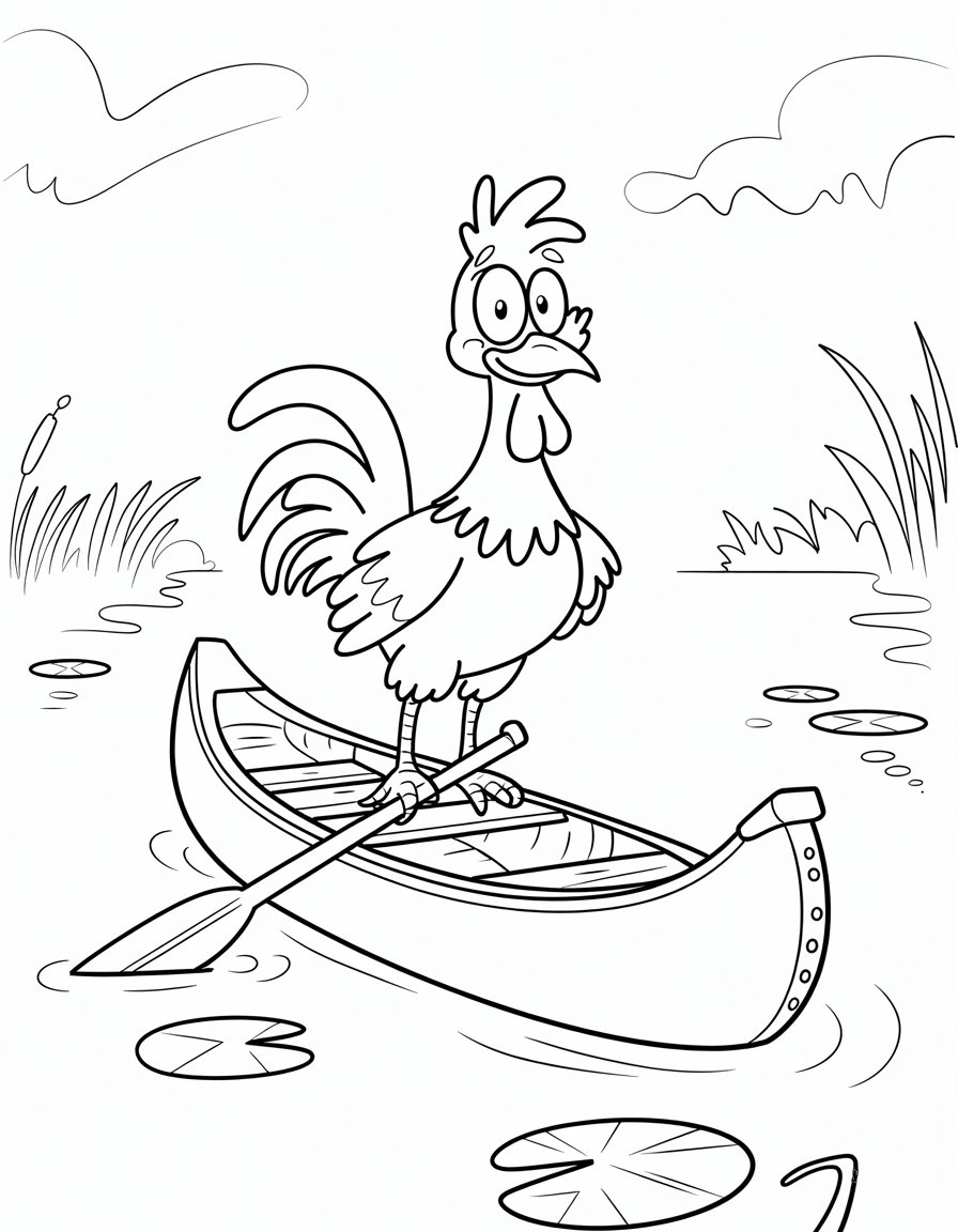 Silly Heihei Onboard