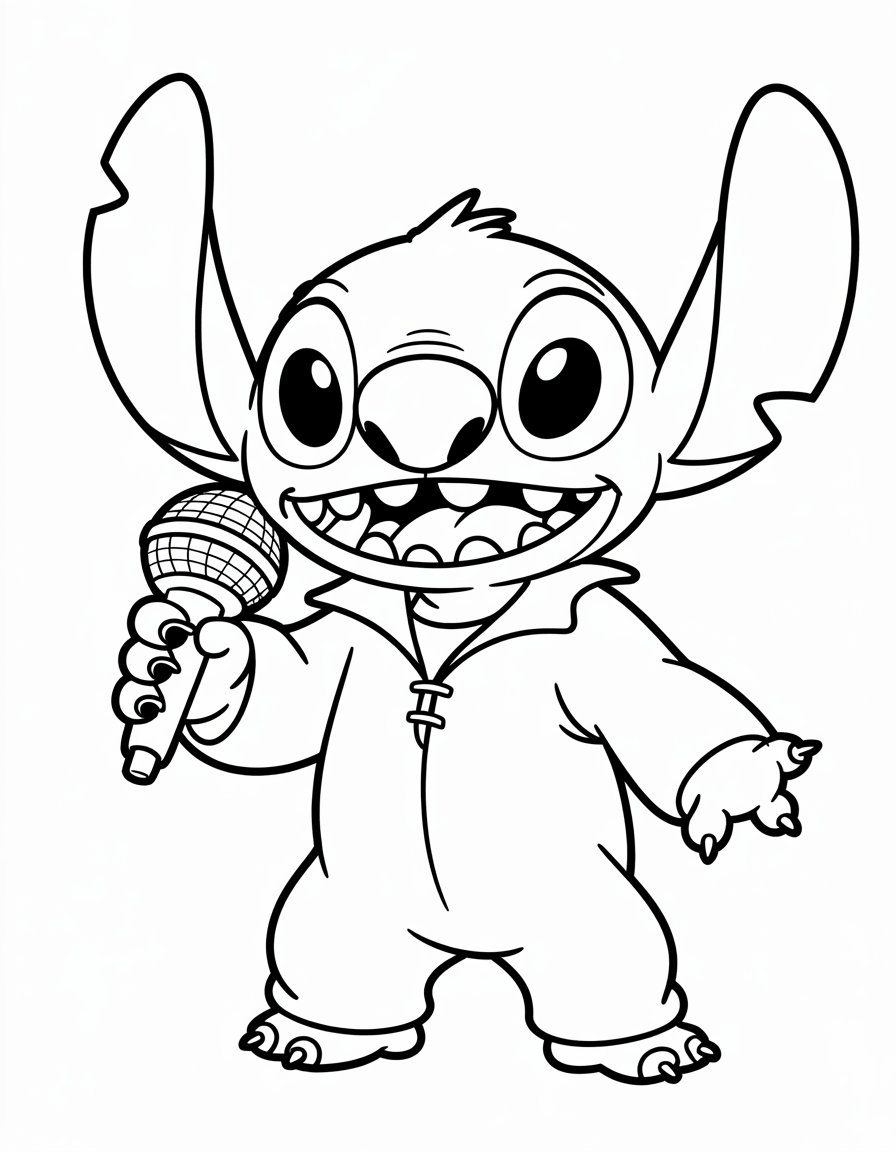 Stitch as Elvis