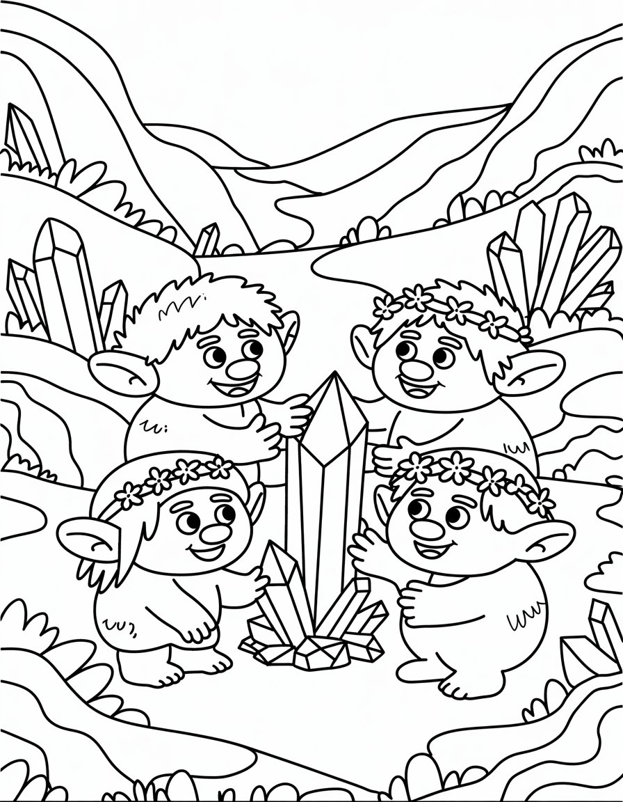 The Wise Rock Trolls