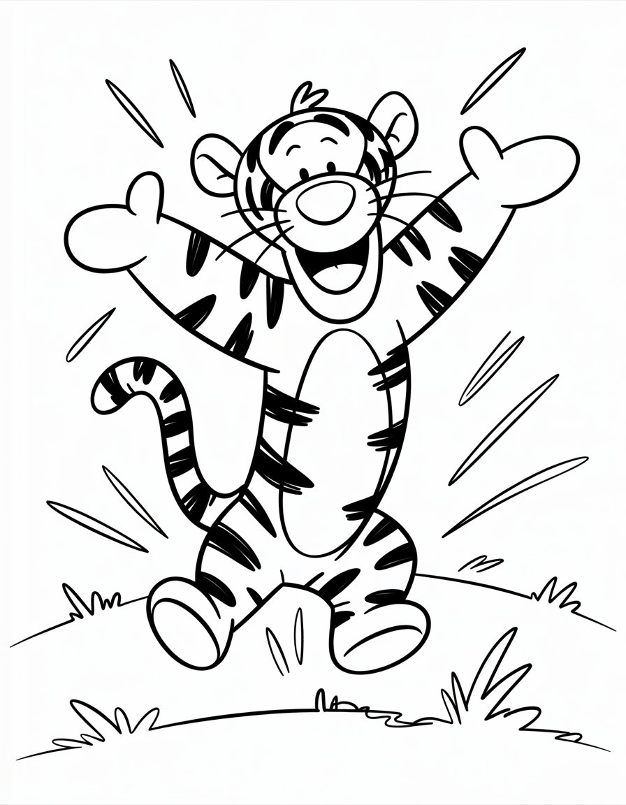 Tigger Bouncing High