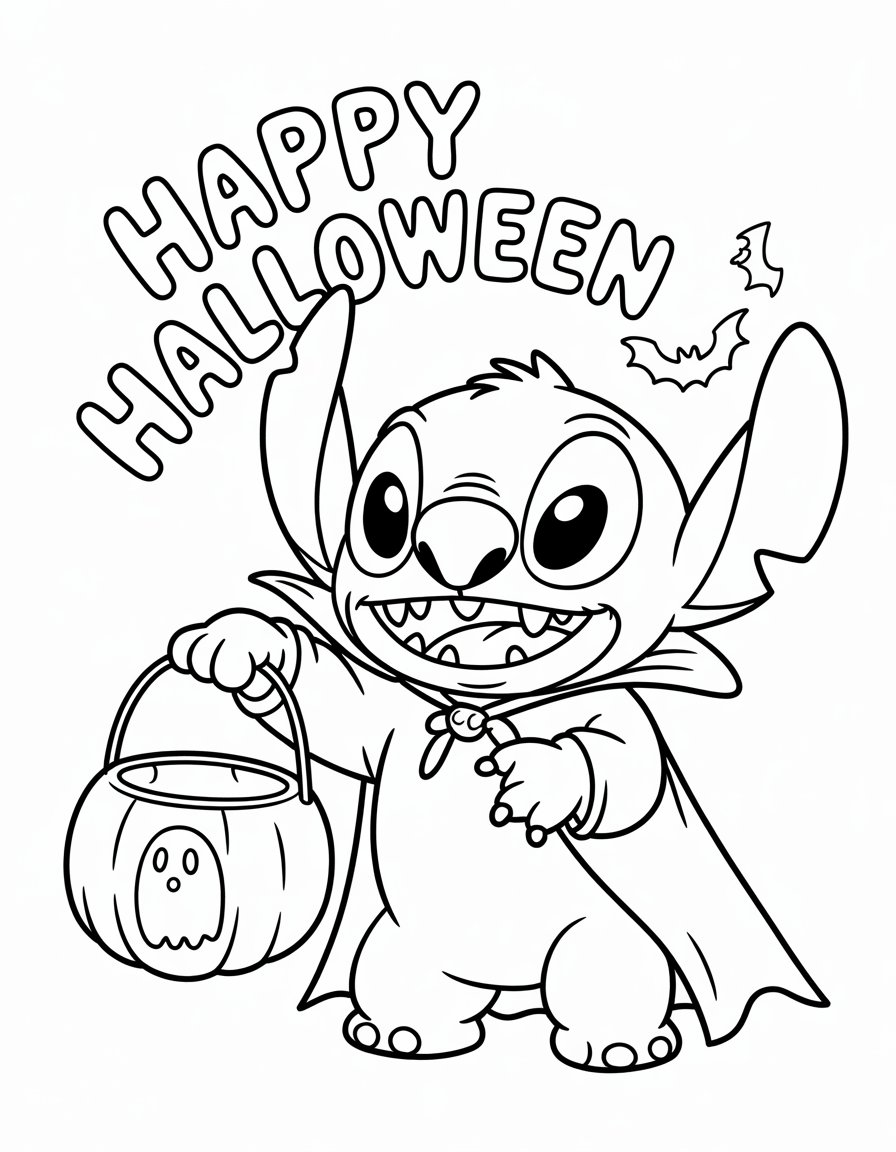 Vampire Stitch's Halloween Treat