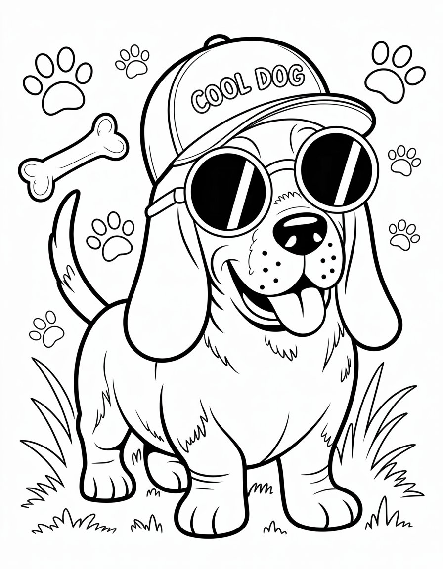 snoop dogg coloring page