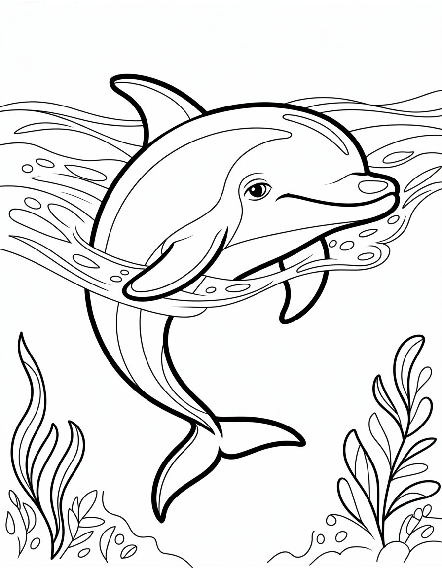 dolphin tale winter the dolphin coloring page