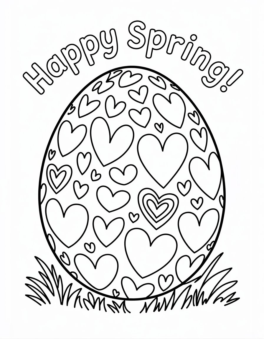 Free Easter Coloring Pages (PDF Printables) | Colorings