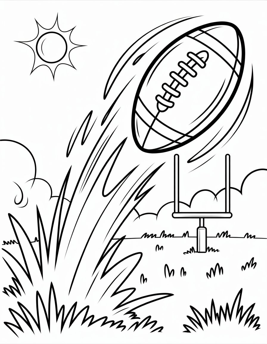 nfl coloring page