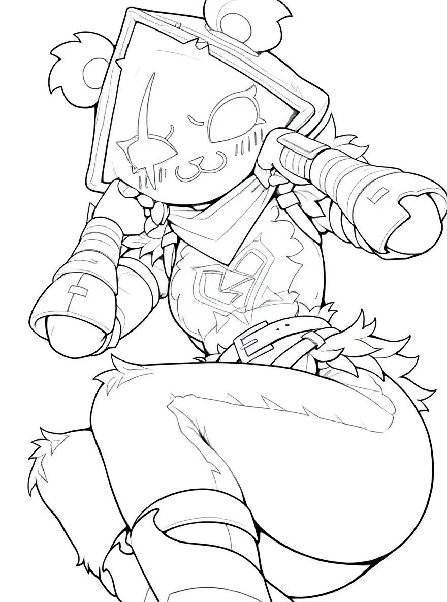 Fortnite Coloring Pages