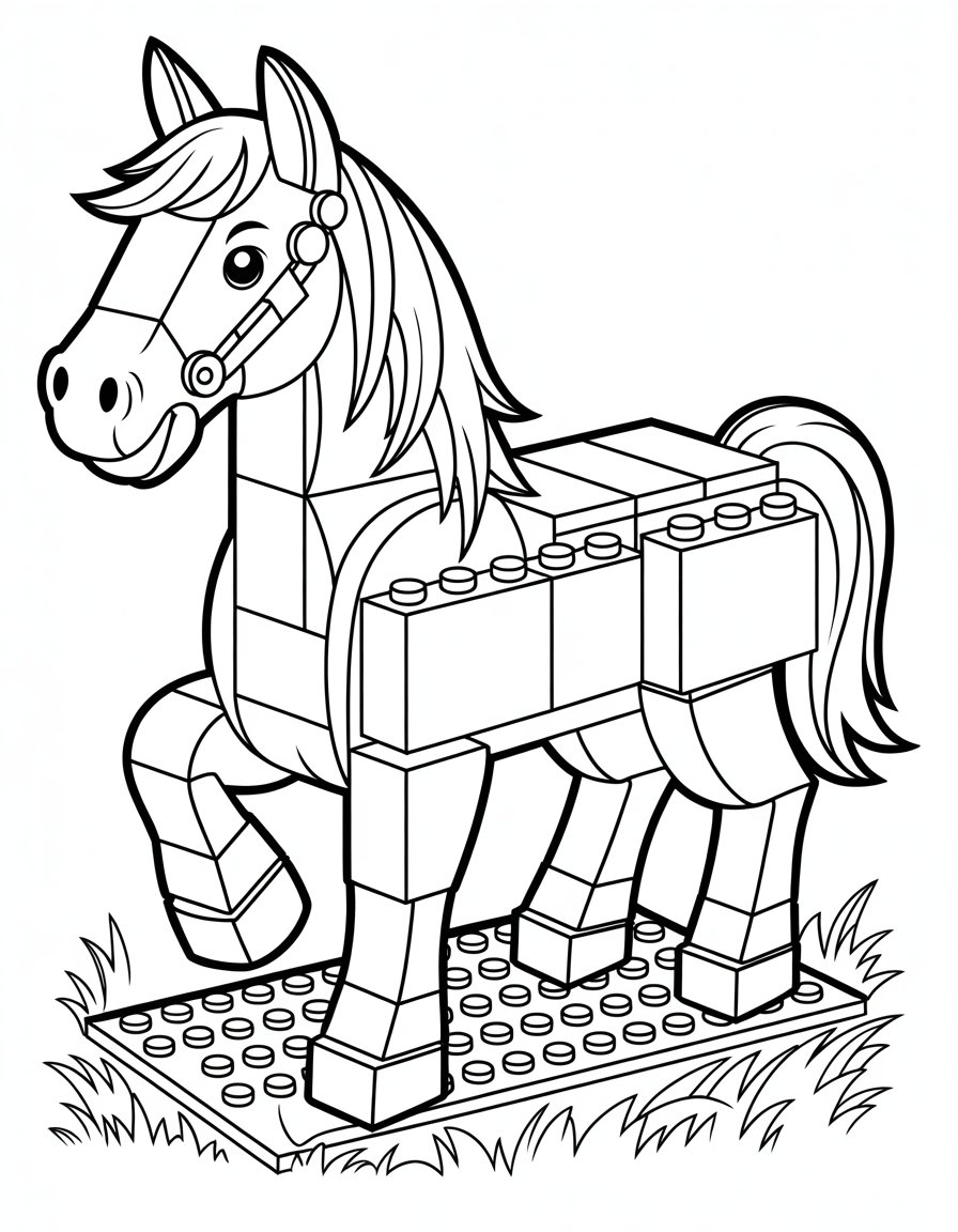 lego horse