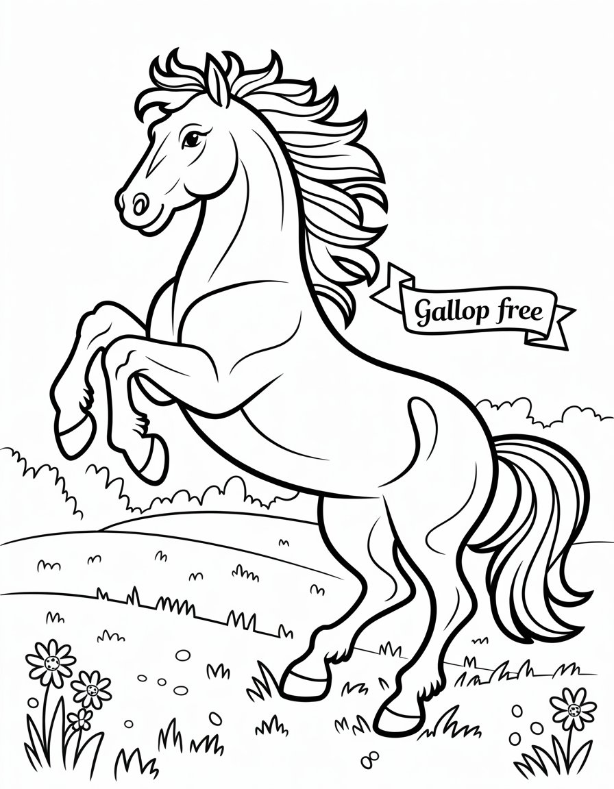 stallion rearing