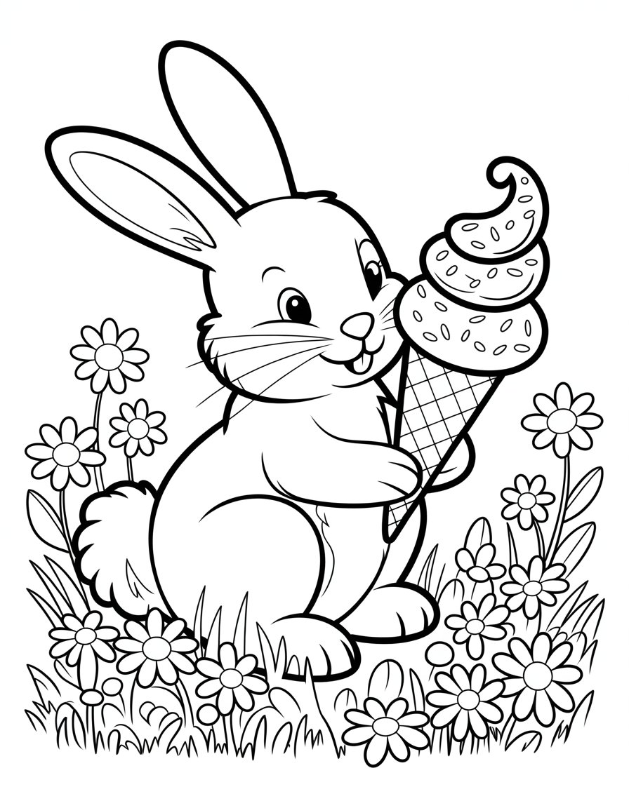 bunny ice cream