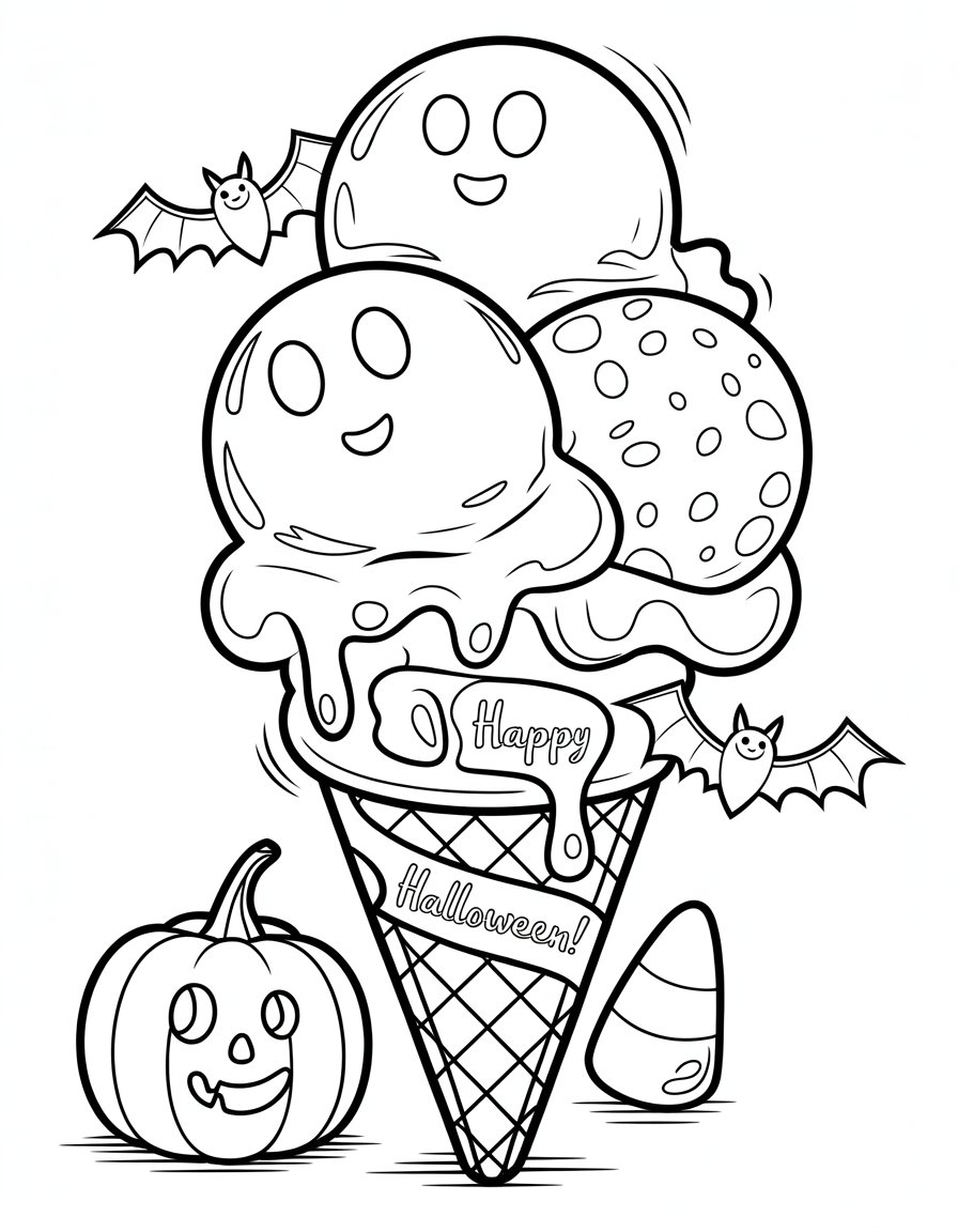 halloween ice cream