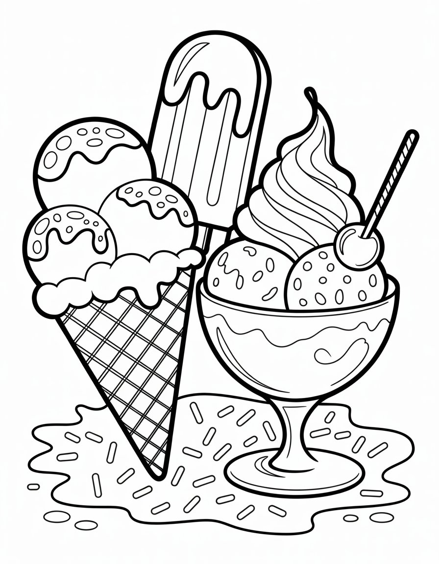ice cream themed
