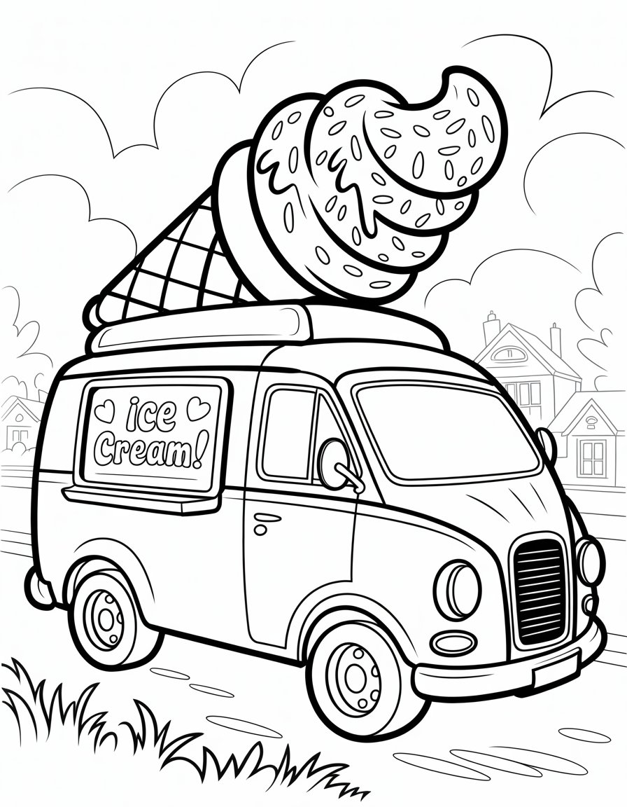 ice cream van