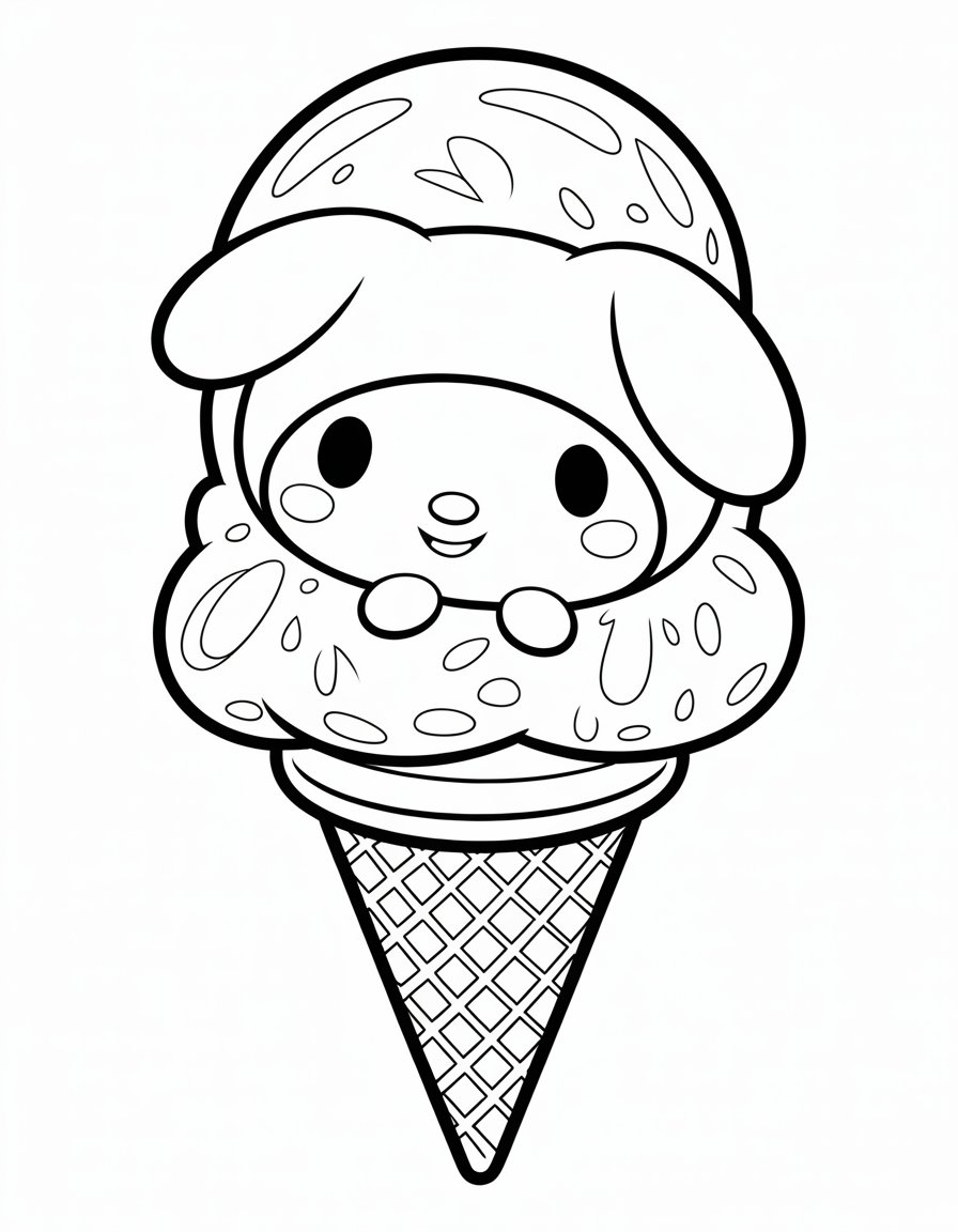 my melody ice cream
