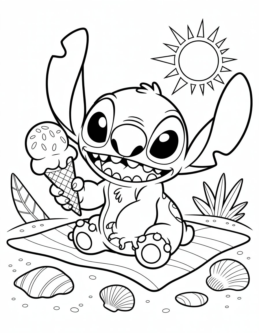 stitch ice cream