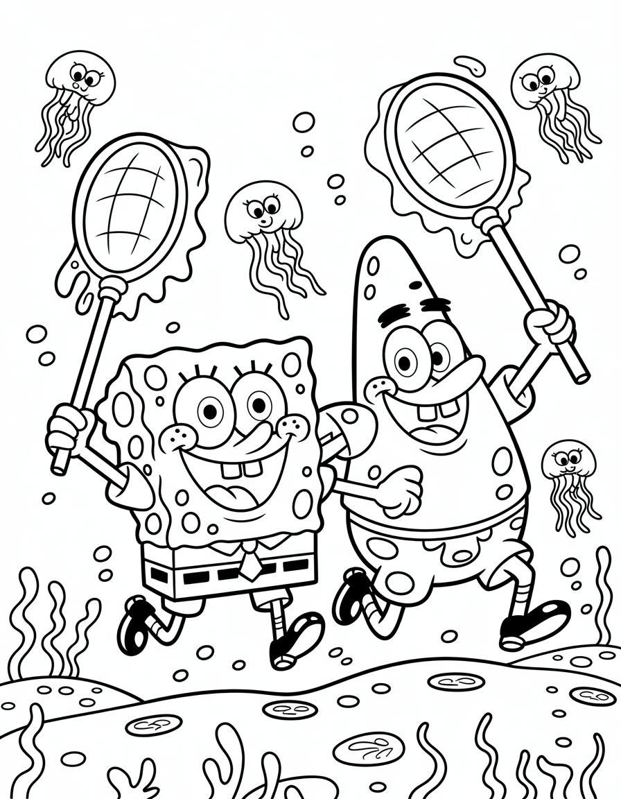 Best Friends Jellyfishing