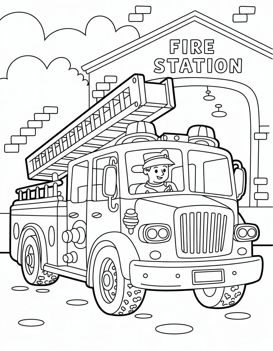 Brave Fire Truck