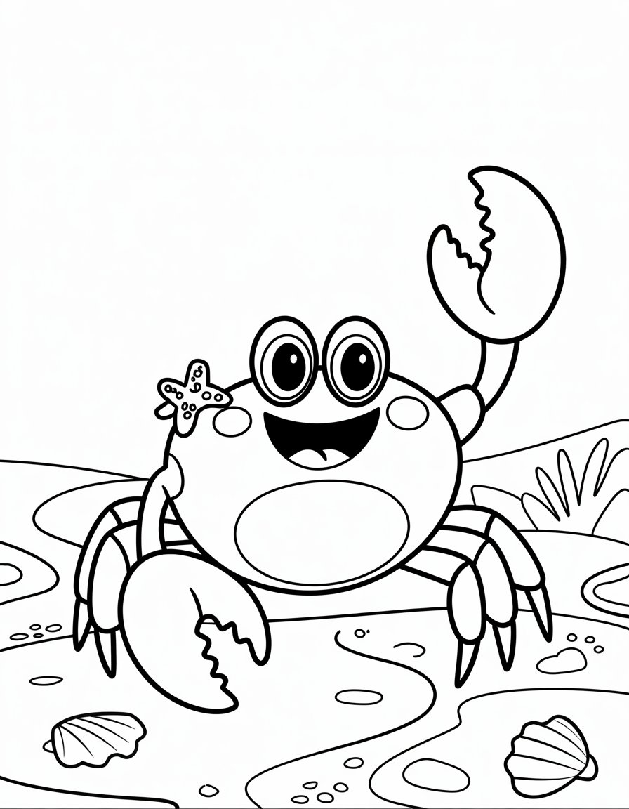 Crab with Big Pinchers
