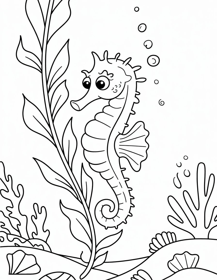 Delicate Little Seahorse