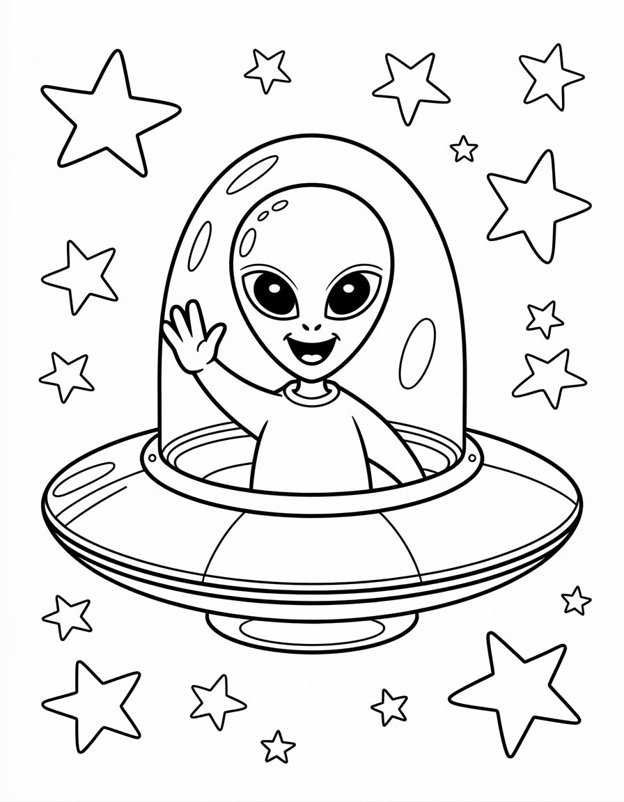 Friendly Alien Visitor