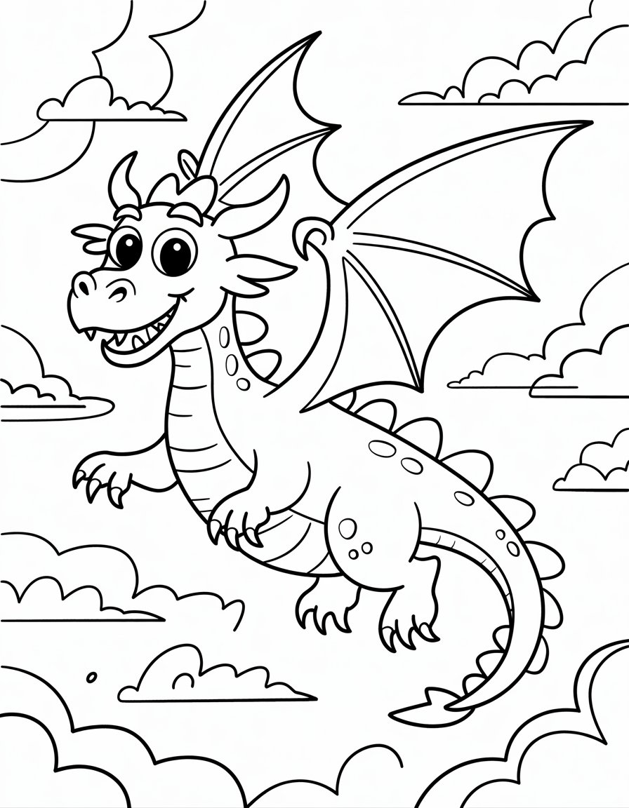 Friendly Flying Dragon