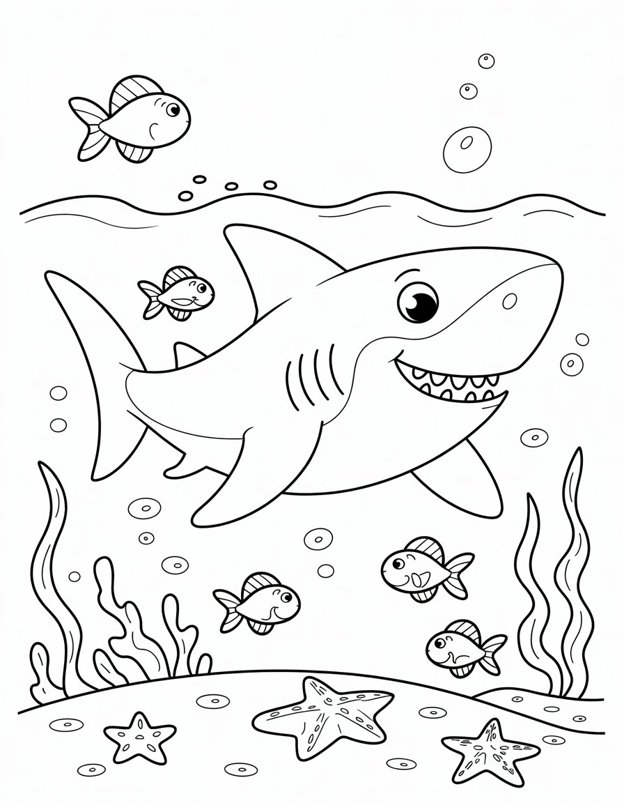 Friendly Smiling Shark