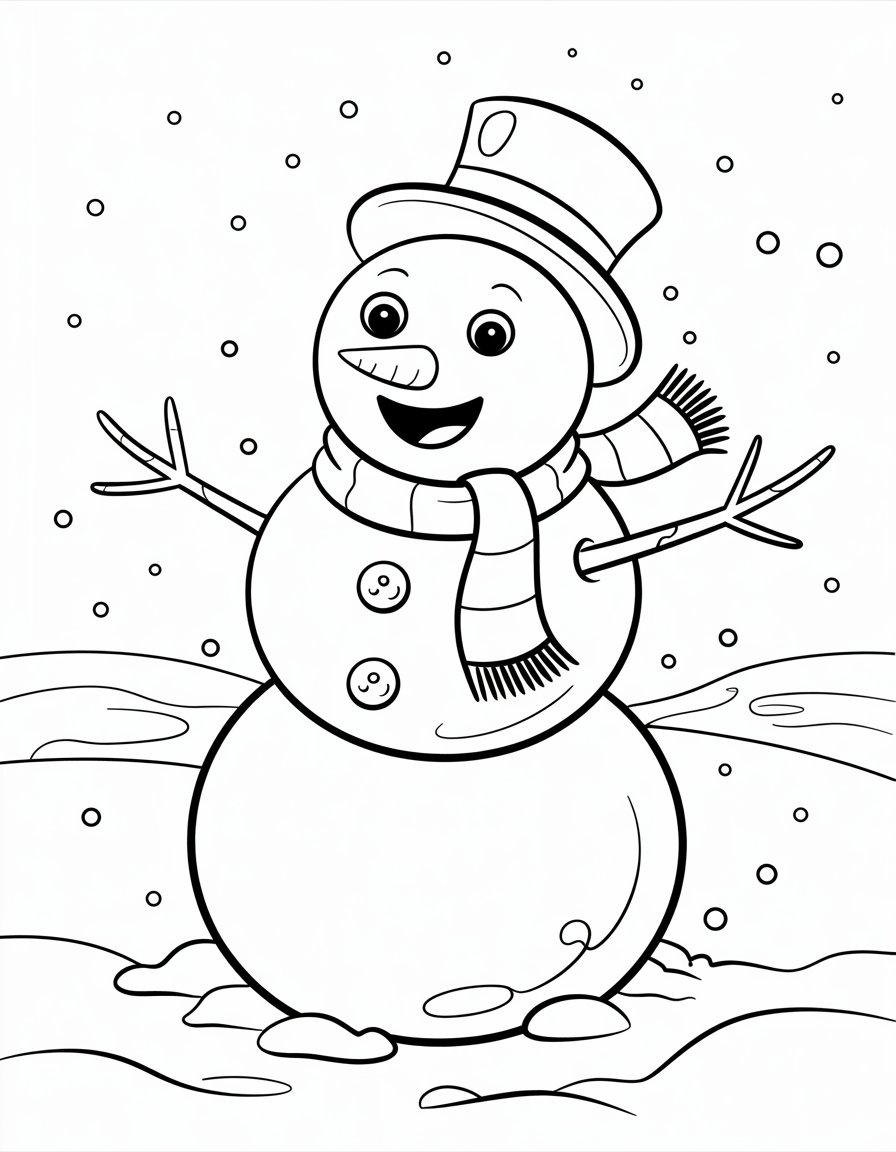 Friendly Snowman