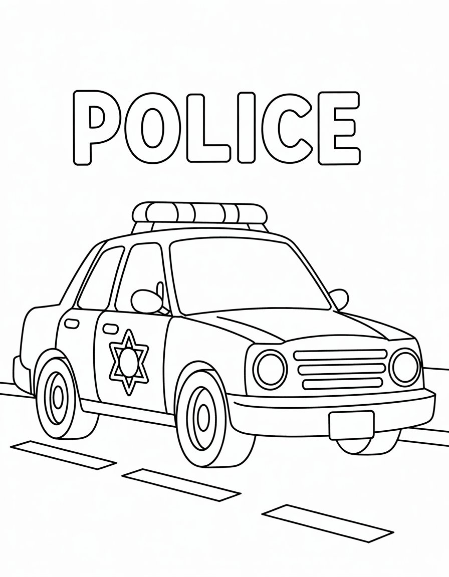 Helpful Police Car