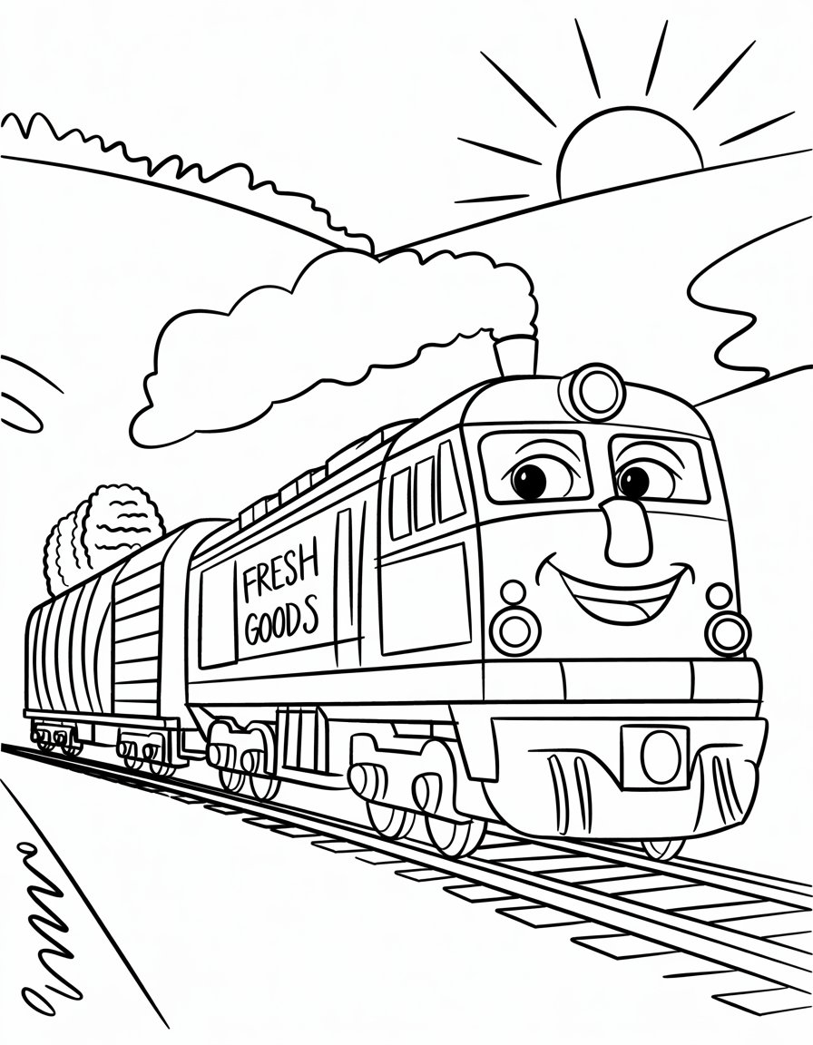 Long Freight Train