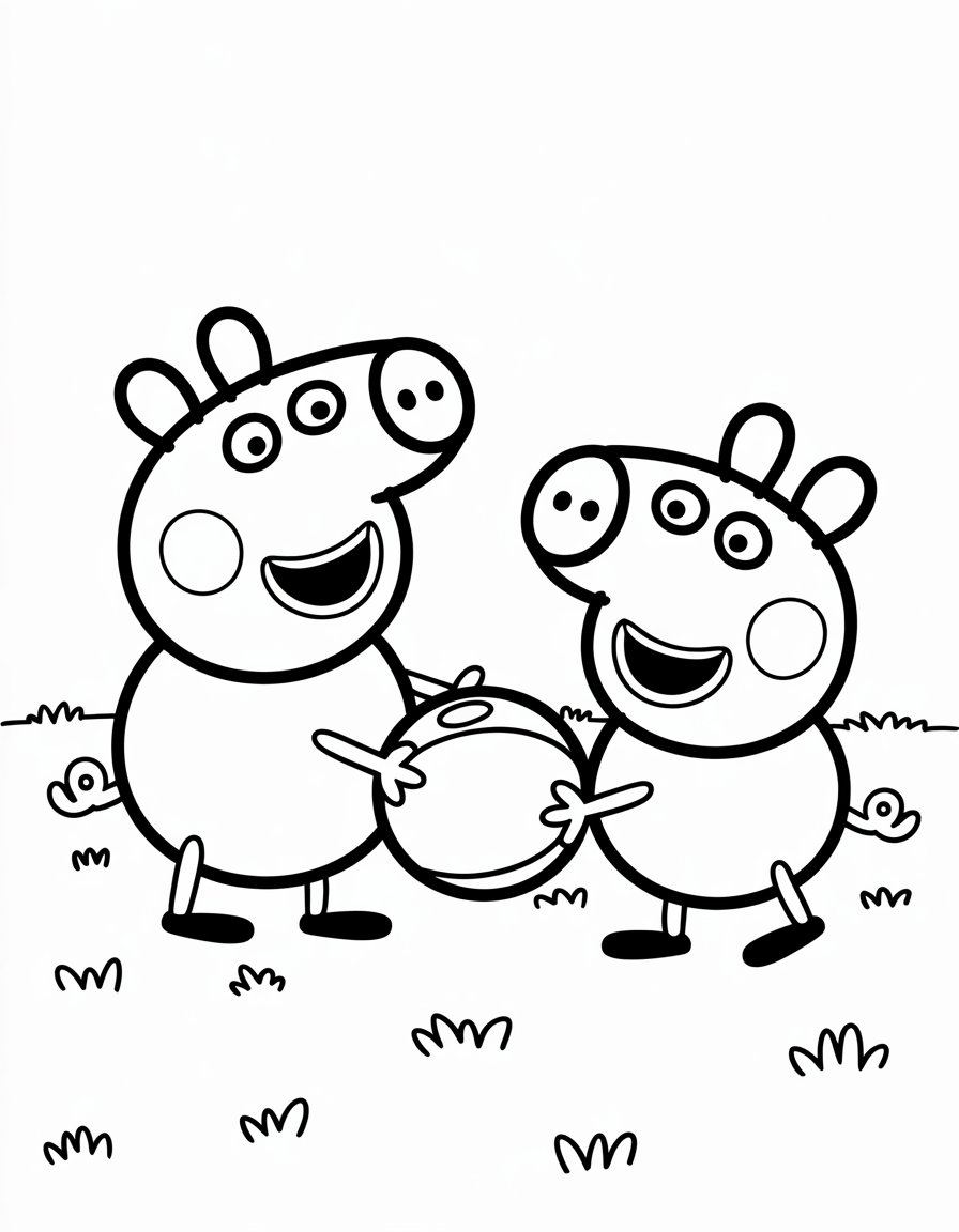 Peppa and George Playtime