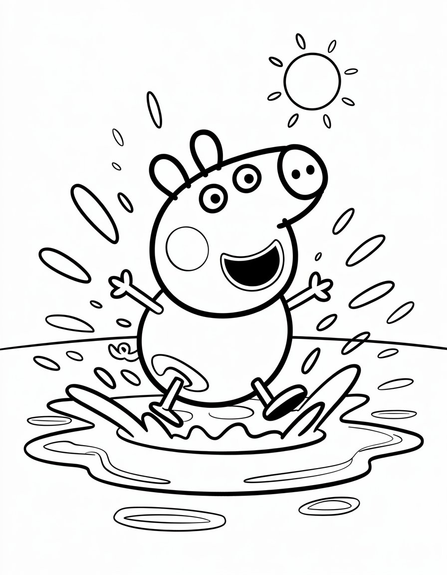 Peppa Loves Puddles