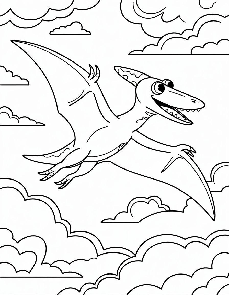 Pterodactyl Flying High
